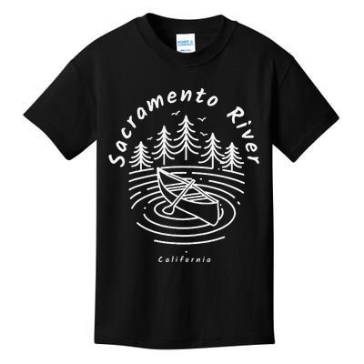 Sacramento River California Kids T-Shirt