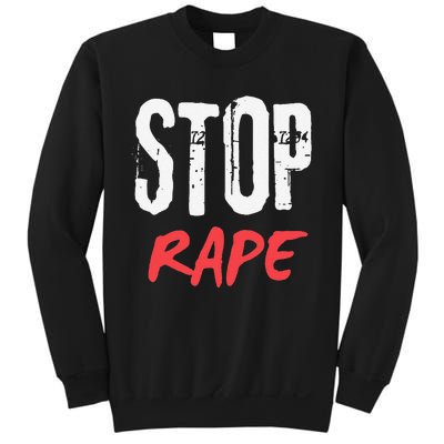 Ststop Rape Culture Awareness Sweatshirt