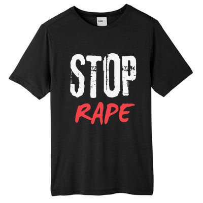 Ststop Rape Culture Awareness Tall Fusion ChromaSoft Performance T-Shirt