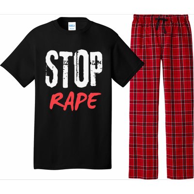 Ststop Rape Culture Awareness Pajama Set