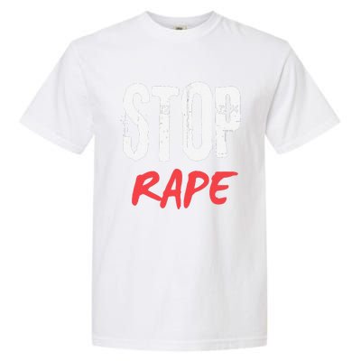 Ststop Rape Culture Awareness Garment-Dyed Heavyweight T-Shirt