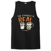 Struggle Real Coffee Paint Water Funny Artist Painter Gift PosiCharge Competitor Tank