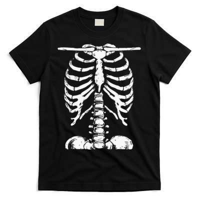 Skeleton Rib Cage Gifts Halloween Costume T-Shirt