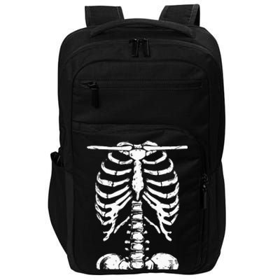 Skeleton Rib Cage Gifts Halloween Costume Impact Tech Backpack