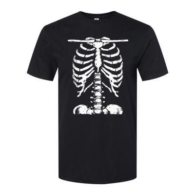 Skeleton Rib Cage Gifts Halloween Costume Softstyle CVC T-Shirt