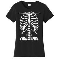 Skeleton Rib Cage Gifts Men Women Halloween Costume Women's T-Shirt