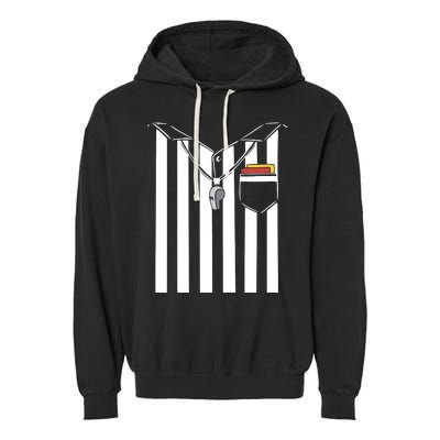 Soccer Referee Costume Garment-Dyed Fleece Hoodie