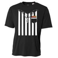 Soccer Referee Costume Cooling Performance Crew T-Shirt