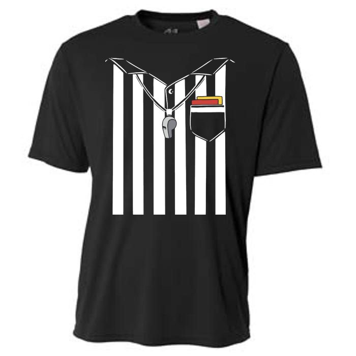 Soccer Referee Costume Cooling Performance Crew T-Shirt