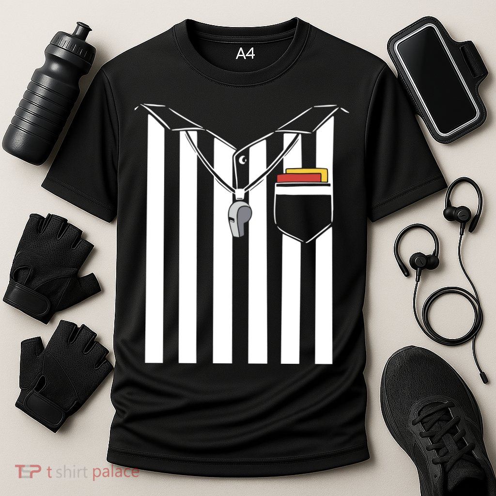 Soccer Referee Costume Performance Shirt
