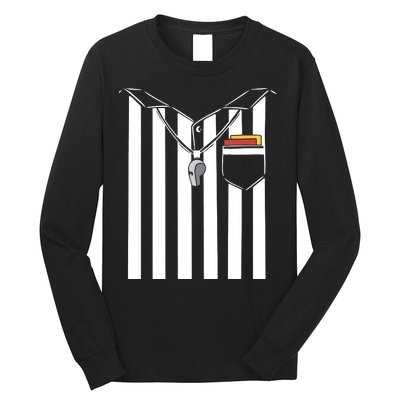 Soccer Referee Costume Long Sleeve Shirt