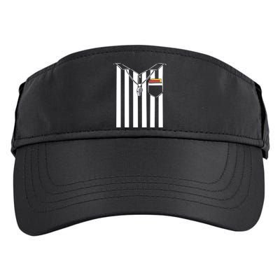 Soccer Referee Costume Adult Drive Performance Visor
