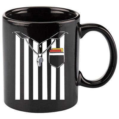 Soccer Referee Costume 11oz C Handle Ceramic Mug