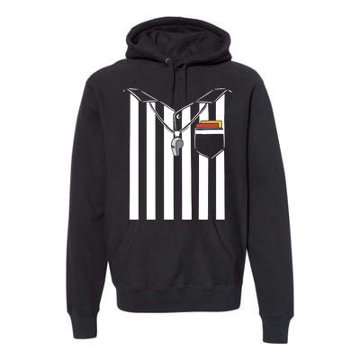 Soccer Referee Costume Premium Hoodie