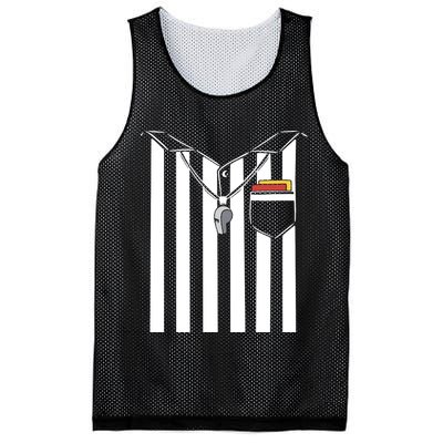 Soccer Referee Costume Mesh Reversible Basketball Jersey Tank