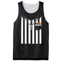 Soccer Referee Costume Mesh Reversible Basketball Jersey Tank