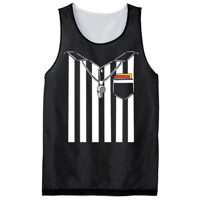 Soccer Referee Costume Mesh Reversible Basketball Jersey Tank