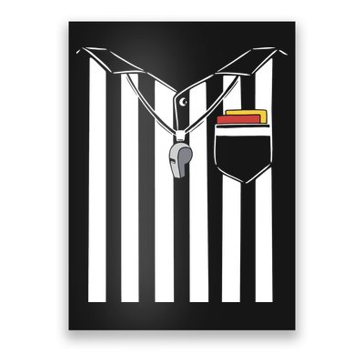 Soccer Referee Costume Poster