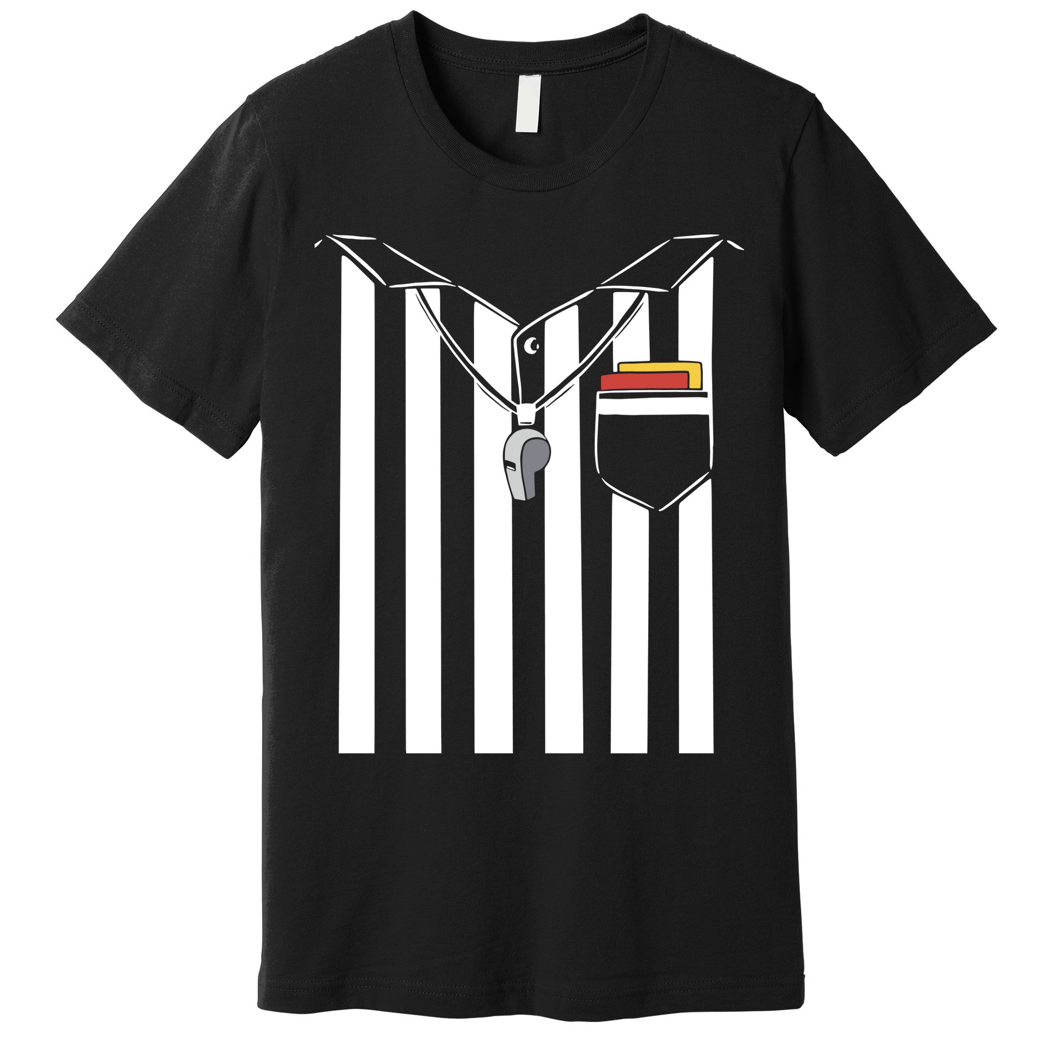 Soccer Referee Costume Premium T-Shirt