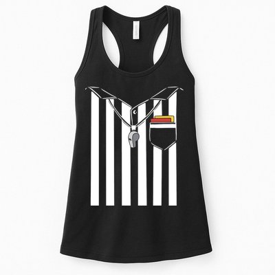 Soccer Referee Costume Womens Tank Top