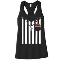 Soccer Referee Costume Women's Racerback Tank