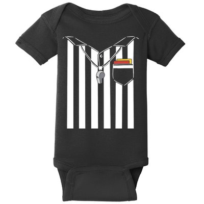 Soccer Referee Costume Baby Bodysuit