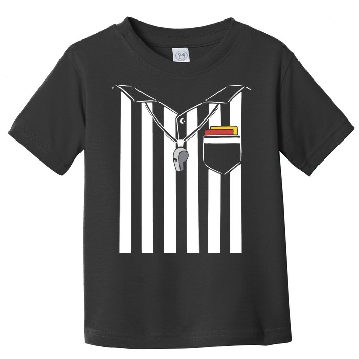 Soccer Referee Costume Toddler T-Shirt