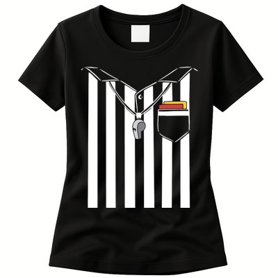 Soccer Referee Costume Womens T-Shirt