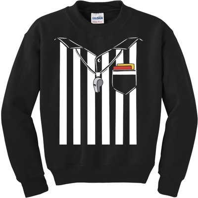 Soccer Referee Costume Kids Sweatshirt