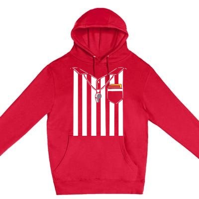 Soccer Referee Costume Premium Pullover Hoodie