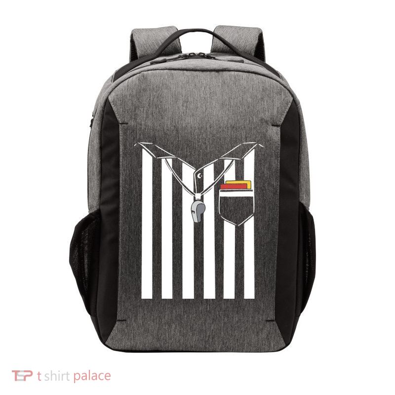 Soccer Referee Costume Vector Backpack