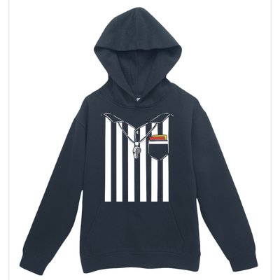 Soccer Referee Costume Urban Pullover Hoodie