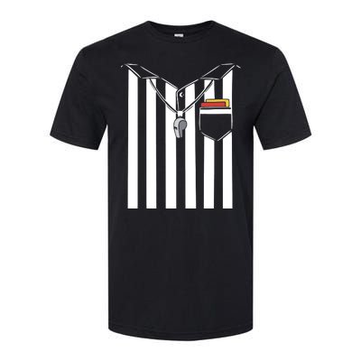 Soccer Referee Costume Softstyle CVC T-Shirt