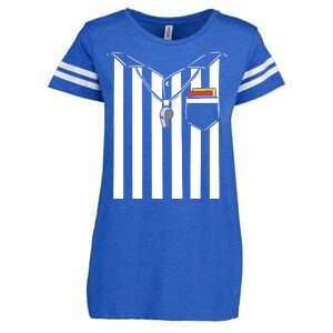 Soccer Referee Costume Enza Ladies Jersey Football T-Shirt