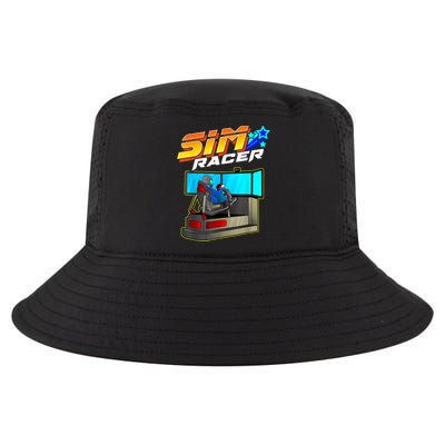 Sim Racer Car Racing And Driving Simulator Motion Rig Cool Comfort Performance Bucket Hat