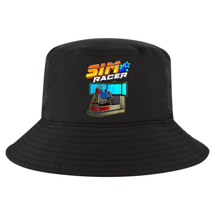 Sim Racer Car Racing And Driving Simulator Motion Rig Cool Comfort Performance Bucket Hat