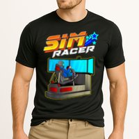 Sim Racer Car Racing And Driving Simulator Motion Rig Cooling Performance Crew T-Shirt
