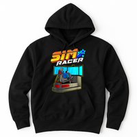 Sim Racer Car Racing And Driving Simulator Motion Rig Hoodie
