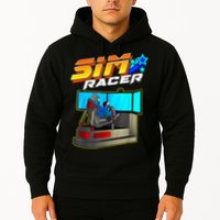 Sim Racer Car Racing And Driving Simulator Motion Rig Hoodie