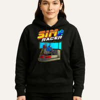 Sim Racer Car Racing And Driving Simulator Motion Rig Hoodie