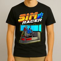 Sim Racer Car Racing And Driving Simulator Motion Rig T-Shirt