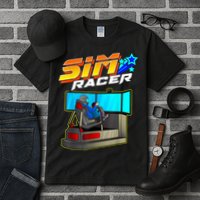 Sim Racer Car Racing And Driving Simulator Motion Rig Tall T-Shirt