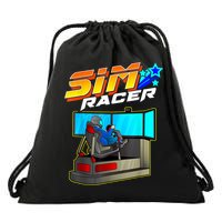 Sim Racer Car Racing And Driving Simulator Motion Rig Drawstring Bag