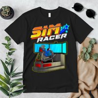 Sim Racer Car Racing And Driving Simulator Motion Rig Premium T-Shirt