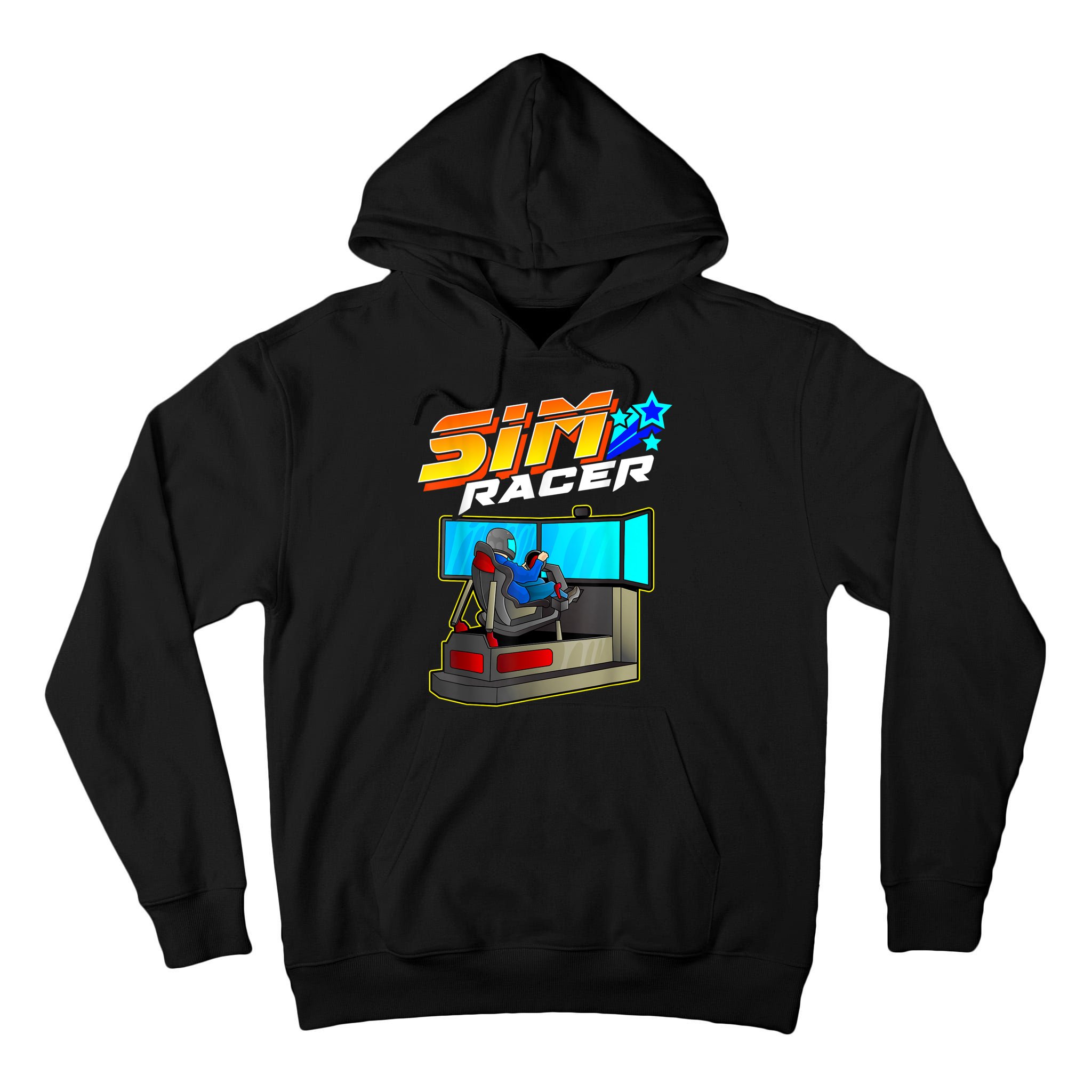 Sim Racer Car Racing And Driving Simulator Motion Rig Tall Hoodie