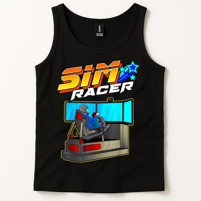 Sim Racer Car Racing And Driving Simulator Motion Rig Tank Top
