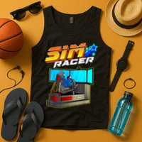 Sim Racer Car Racing And Driving Simulator Motion Rig Tank Top
