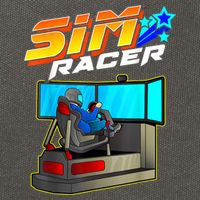 Sim Racer Car Racing And Driving Simulator Motion Rig Cotton Canvas Backpack