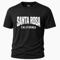 Santa Rosa California Gift Cooling Performance Crew T-Shirt