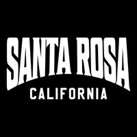Santa Rosa California Gift Cooling Performance Crew T-Shirt